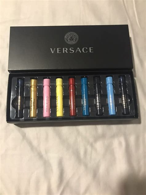 versace sample set.